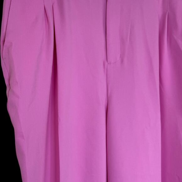 Candace Cameron Bure Petite Darted Full Straight Leg Pant Neon Pink 20P NWOT - Picture 13 of 14